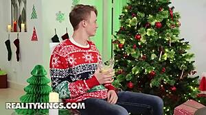 i pranked my stepmom miss raquel, and she fucked me with her big tits.