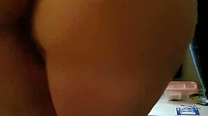 A hot stepsister is giving a massage with her lapdance