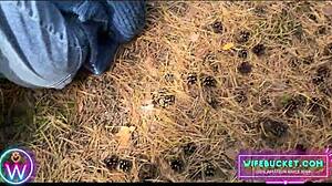 Amateur milfs giving blowjob in forest outdoor – is this your fantasy?