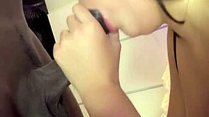 Hot Asian Babe Screams While Banging Naughty Black Neighbor Outdoors