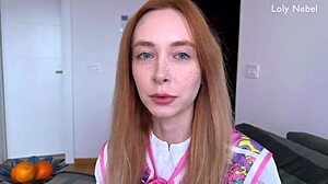 Casting Young 18+ Girl with Spanking and Feet Play