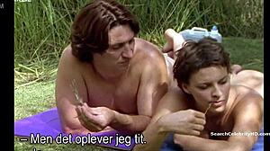 sabine petzl in kommissar rex 1994 summer murder with topless scenes