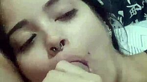 Debora's nightly blowjob routine?