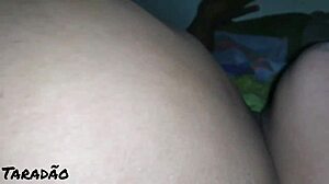 Latina with big ass and natural tits gets cum through her pussy and ass