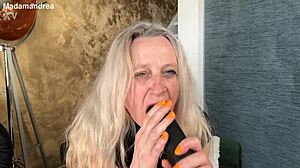 Horny Housewife Fists Prolapse in Latex Corset