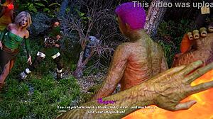 being a dik in this sexy route