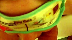 Submissive Slut Swallows Piss and Blows in Shower