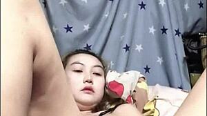 Japanese Amateur Goes Wild with Horny Masturbation and Intense Squirting