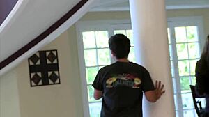 Yo, Persia DeCarlo, keep stroking that hard shaft like a pro