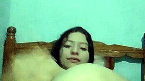 Young Amateur Masturbates In Bedroom Until She Cums