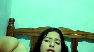 Young Amateur Masturbates In Bedroom Until She Cums