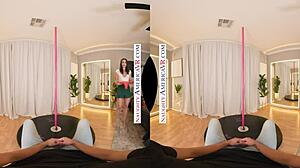 Watch Athletic Mandy Waters Striptease and Deepthroat Her Boyfriend's Son with Handjob