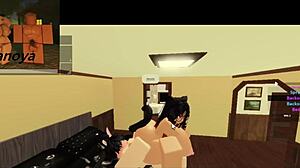 Kids going door to door for candy on Halloween night, saying trick or treat