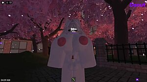 Roblox Girl Fucked Hard in Public Park Setting