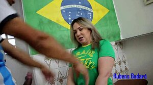 Neighbor Celebrates Victory With Dick Inside