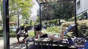 Stacxxxs Presents A Day At The Pool ~ Hawaiian Angel In Doggystyle Bent Over Mature Gay Bareback Riding Creampie Interracial Big Black Cock.