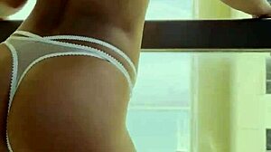 I love how gorgeous Monika Fox poses in new sexy lingerie, showing off her fake tits and long hair.