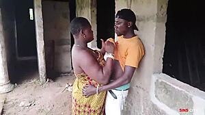 Did The New Electrician Fuck His BBW Madam Outside?