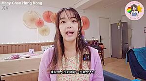 Macy Chan from Hong Kong Drains Souls with Post-Cum Blowjob
