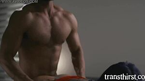 Tranny TS Foxxy fucked hard by her BF Dillon Diaz