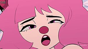 Big booty ebony Kapri Styles makes him plow her pussy and cum in mouth