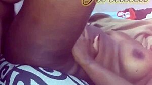 Preta shares a fun conversation while moaning with big black cock in anal