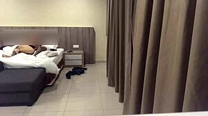 I set up a hidden cam to catch this cheating Tinder slut riding me hard.