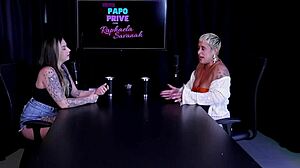 Slut swallows cum from strangers at gloryhole