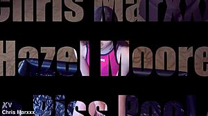 Hazel Moore with Big Natural Tits Submissively Takes Cum in Mouth from Lover in Piss Pool 4K