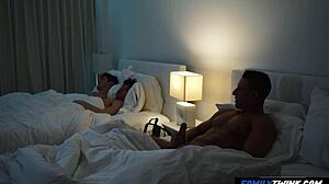 That night in the hotel with our step-dad - Familytwink
