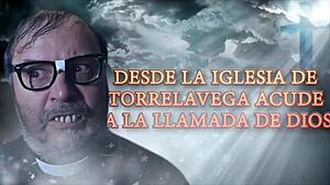 Hey, wanna watch this Bolivian sinner get punished and drilled by priest Damian?