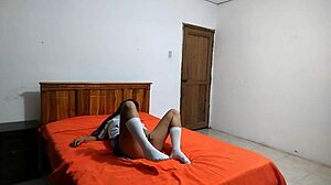 Hell Yeah! Horny Latina Cousin Masturbates Her Tight Pussy Nonstop!