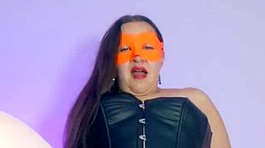 Bar Owner Imitates Maid In Steamy Masturbation Video For Clients. Curvy Latina Shows Off Big Ass!