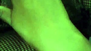 june summers, the real milf, strips and uses her big tits for blowjob and titty fuck before creampie