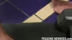 Strapon dominatrix puts you in place