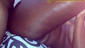 Preta shares a fun conversation while moaning with big black cock in anal