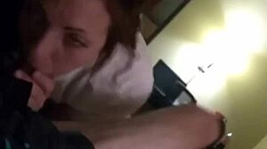 Sexy Ex Swallows Big Dick! Deepthroat Action!