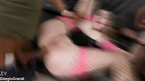 Safira Yakkuza's Rough BBC Gangbang!