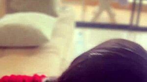 She Sucks Neighbor's Huge Cock For Facial!