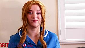 Play With Your Cock And Cum For Nurse Greene In Her Hospital Lingerie Domination