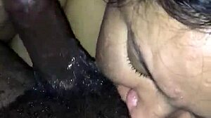 Nasty BBW Sucks Monster Cock With Intense Deepthroat Freakily!