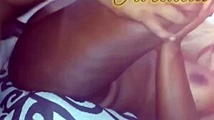 Preta shares a fun conversation while moaning with big black cock in anal