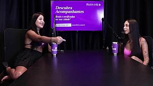 Didy Reis Showing Tits and Tight Pussy in Sheer Red!