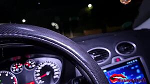 Cute busty girl pays taxi driver with blowjob and sex miriam prado