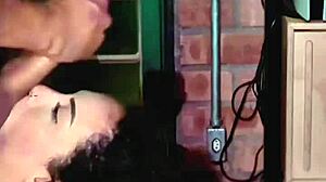 Sloppy Deepthroat By Brunette Latina With Natural Tits Chokes Hard