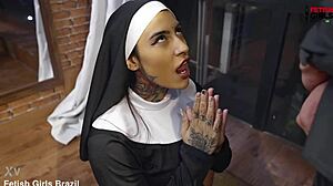 i luv brazilian nun