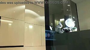 Dea squirts hard and showers nude in Berlin. Fetish play with toys heats up.