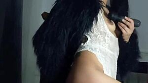 Blue surprises you with her big wet pussy!