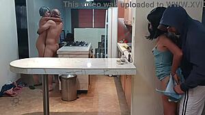 fucked in family home with perverted spanish stepsisters, oh wow!