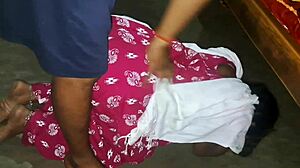 Indian village bhabhi gets pounded hard by desi boss.